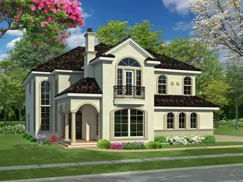 image of luxury house plan 4874